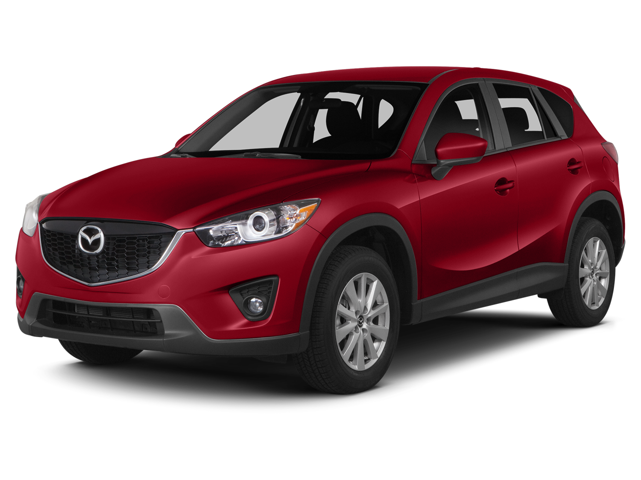 2015 Mazda Mazda CX-5 Sport in Soul Red — front three-quarter view