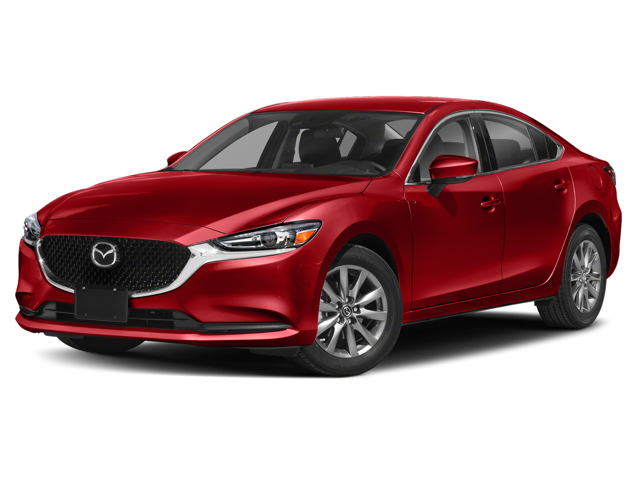 2020 Mazda Mazda6 Sport in Soul Red Crystal Metallic — front three-quarter view
