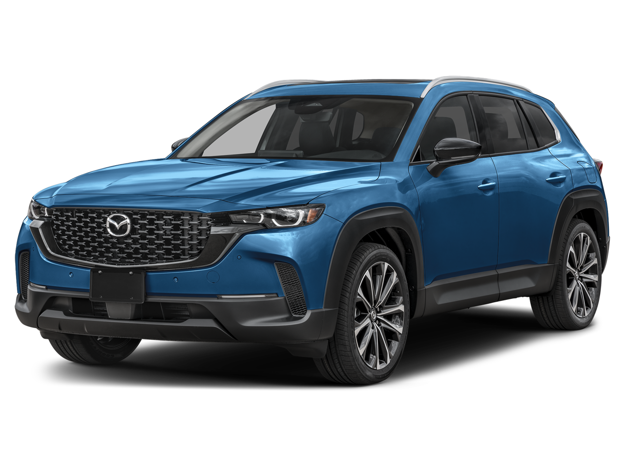 2026 Mazda Mazda CX-50 2.5 S Premium in Ingot Blue Metallic — front three-quarter view